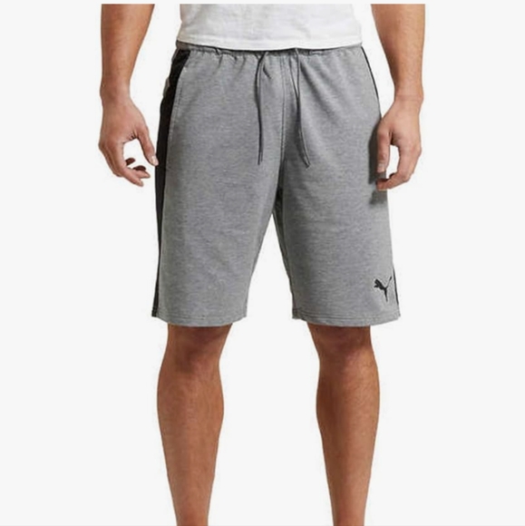 EUC Puma Men's Formstripe Athletic Shorts in Gray - Picture 1 of 7
